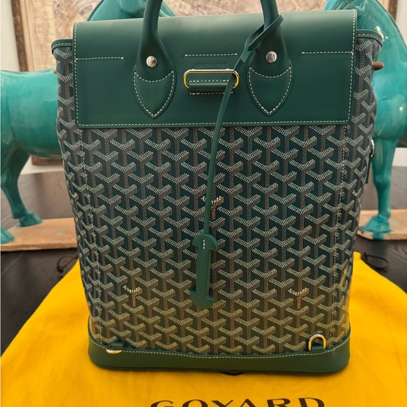 Goyard Green Alpine MM Backpack - Picture 3 of 11